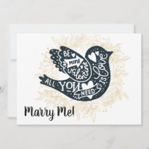 結婚の提案バレンタインデー