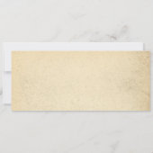 結婚の搭乗券チケット-招待状 招待状 (裏面)