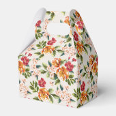 結婚の新郎新婦ヴィンテージシエレガントックフローラ フェイバーボックス (裏面サイド)