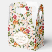 結婚の新郎新婦ヴィンテージシエレガントックフローラ フェイバーボックス (オープン)