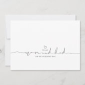 結婚の日に母とパパに (正面)