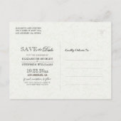 結婚の日救付素朴木フローラ灯 案内ポストカード (裏面)