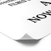 結婚の映画ポスター – カスタム写真テンプレート ポスター (角)