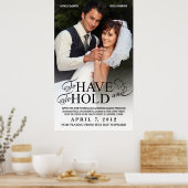 結婚の映画ポスター – カスタム写真テンプレート ポスター (キッチン)