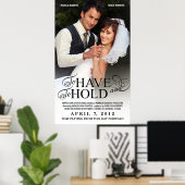 結婚の映画ポスター – カスタム写真テンプレート ポスター (ホームオフィス)