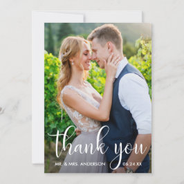 結婚の書モダン跡 サンキューカード