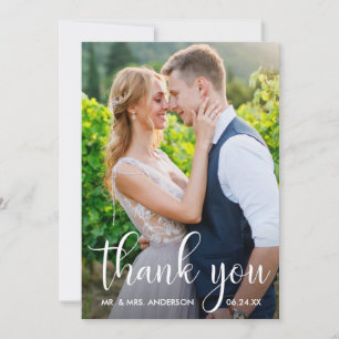 結婚の書モダン跡 サンキューカード