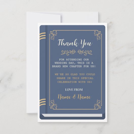 結婚の書庫愛の物語 招待状 (正面)