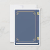 結婚の書庫愛の物語 招待状 (裏面)