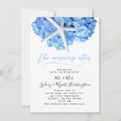 結婚の朝食モーニングアフターシーサイドガーデン 招待状 (正面)