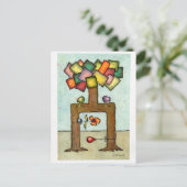 「結婚の木」はがき ポストカード (スタンド正面)