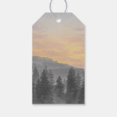 結婚の森の山が冒険に ギフトタグ (裏面)