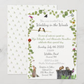 結婚の森：招待状 招待状 (正面/裏面)