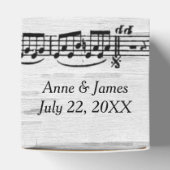 結婚の楽譜オン樺の木 フェイバーボックス (上部)