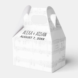 結婚の楽譜(文字) フェイバーボックス