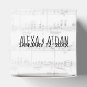 結婚の楽譜(文字) フェイバーボックス (上部)