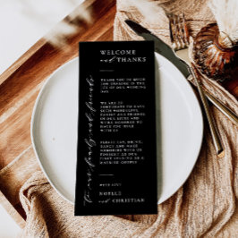 結婚の歓迎とテーブ感謝していルのミニマル座席表 招待状