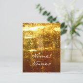 結婚の泡状はがきテンプレート ポストカード (スタンド正面)