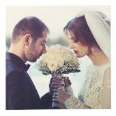 結婚の特別な瞬間フォトキューブ新婚ギフト フォトキューブ (正面)