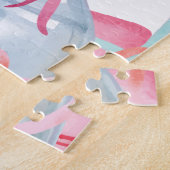 結婚の申出 |私と結婚してくれる?名前をカスタムする ジグソーパズル (側面)