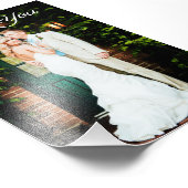 結婚の画像カスタマイズのサンキューカード フォトプリント            (角)