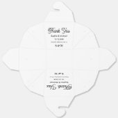 結婚の白黒 フェイバーボックス (見開き)