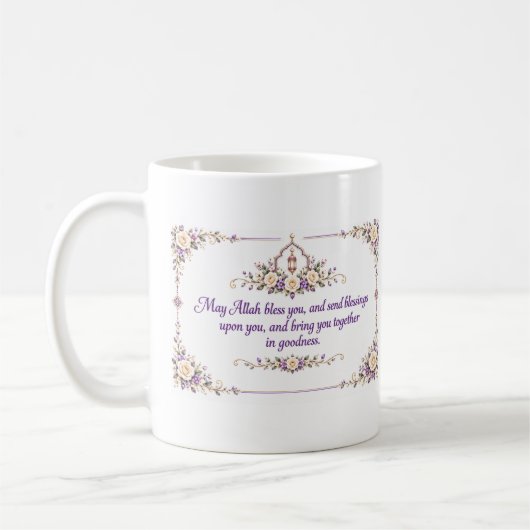 結婚の祝福 コーヒーマグカップ (左)