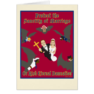 結婚の空白のなカードを保護して下さい