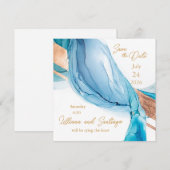 結婚の約束 保存日 結婚発表 セーブザデート (正面/裏面)