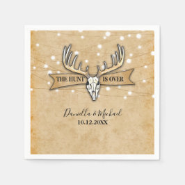 結婚の素朴狩りは終わった スタンダードカクテルナプキン