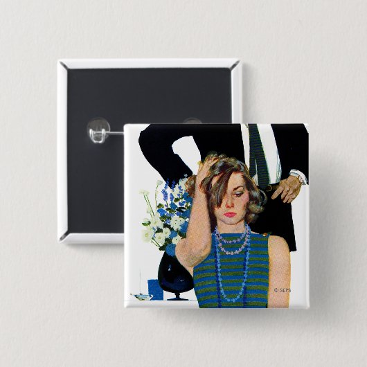 結婚の終わり 缶バッジ (正面&裏面)