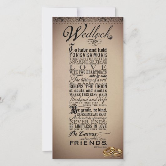 結婚の結婚オリジナル (正面)