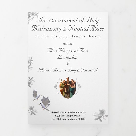 結婚の統一 ラテン  MasTrifold 手紙 折り プログラム