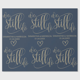 結婚の航海の好意クラシック今でも ラッピングペーパー