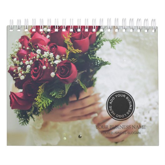 結婚の花束2025ビジネスカレンダー カレンダー (カバー)