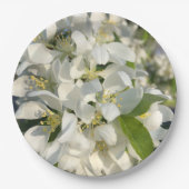 結婚の花9"紙プレート ペーパープレート (正面)