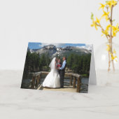 結婚の芸術 カード (黄色い花)