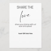 結婚の表 – お礼 セーブザデート (裏面)