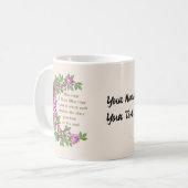 結婚の詩カスタムウェディングマグ コーヒーマグカップ (正面左)
