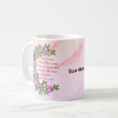 結婚の詩 ウェディングマグカップ コーヒーマグカップ (正面左)