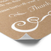 結婚の詰め素朴結婚外し式 ポスター (角)