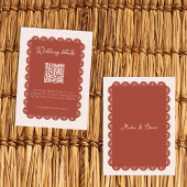 結婚の詳細パペルピカドテラコッタメキシコ エンクロージャーカード