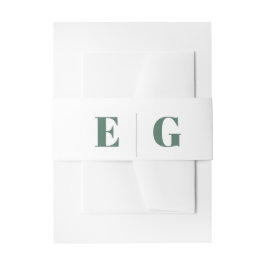 結婚の詳細 現代の結婚式 招待状の胴体部分 招待状ベリーバンド