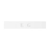 結婚の詳細 現代の結婚式 招待状の胴体部分 招待状ベリーバンド (フラット)
