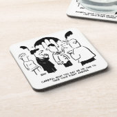 結婚の誓いビカールと花婿介添人。のおもしろいジョーク コースター (左側)