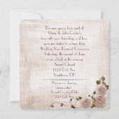 結婚の誓い書 招待状 (裏面)