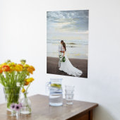 結婚の誓い |の結婚写真 箔ポスター (レイダウン (キッチン))