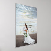 結婚の誓い |の結婚写真 箔ポスター (レイダウン)