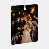 結婚の誓い メタルオーナメント (正面右)