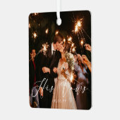 結婚の誓い メタルオーナメント (正面左)